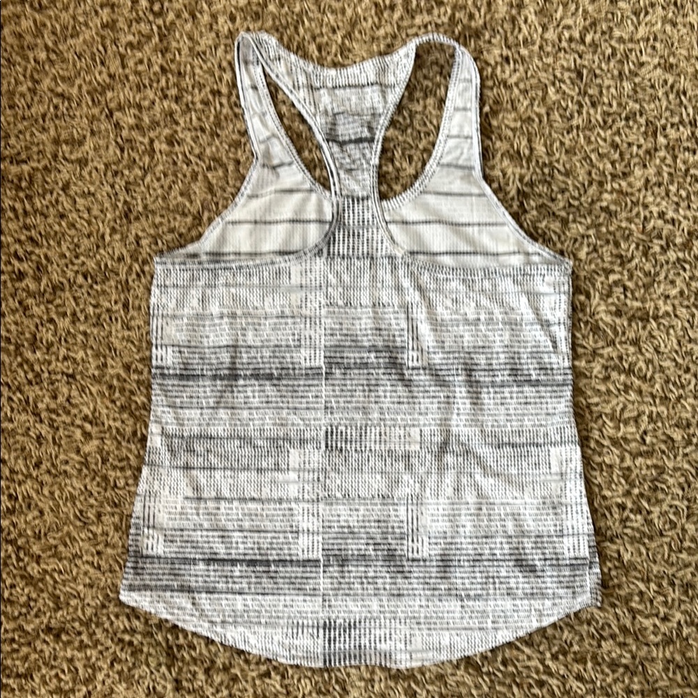 ZYIA Gray Racerback Sleeveless Tank Top - Picture 4 of 5